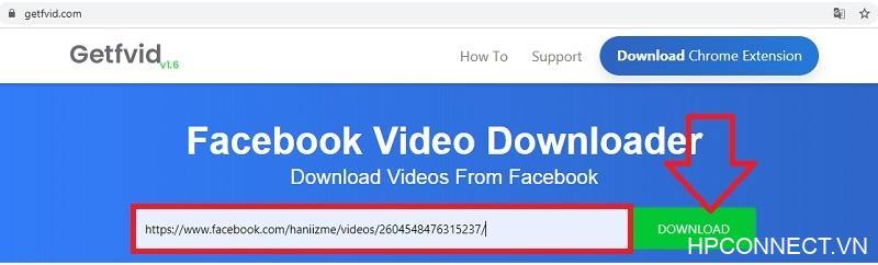 Download video facebook về smartphone android và pc bằng Getfvid