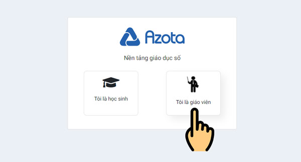 Học trực tuyến qua Azota.vn