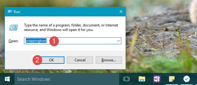 Cách mở Snipping Tool trong Windows 10 - 2