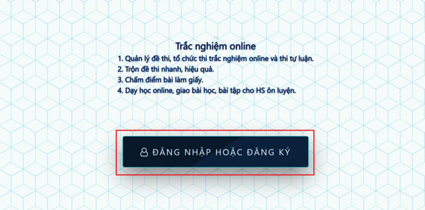 Cách đăng nhập lophoc.hcm.edu.vn thcs