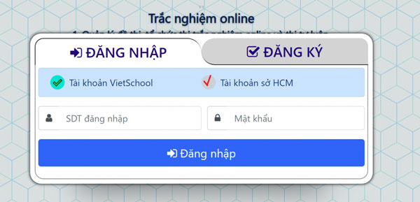 Cách đăng nhập lophoc.hcm.edu.vn thcs - 1