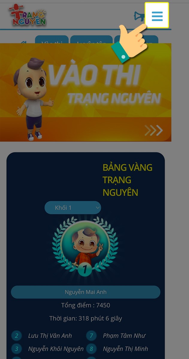 Trang Nguyen Tieng Viet .edu.vn đăng nhập trên điện thoại