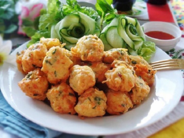 Món chả gà chiên giòn với hình thức bắt mắt, mùi vị hấp dẫn