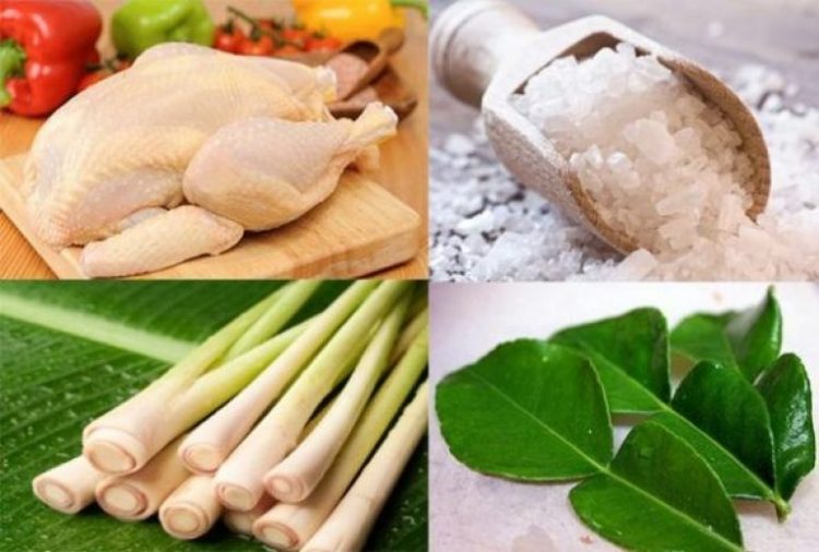 Bạn cần chuẩn bị những nguyên liệu sau cho món gà ủ muối hoa tiêu
